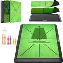 Jspotib Tri-Turf Swing Path Golf Mat