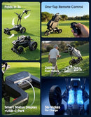 KEMIMOTO ApexR Remote Electric Golf Caddy