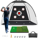 KLAODOT Backyard Golf Practice Net Set