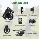 KVV Compact Remote Electric Golf Cart – Lightweight & Foldable