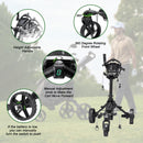 KVV Compact Remote Electric Golf Cart – Lightweight & Foldable