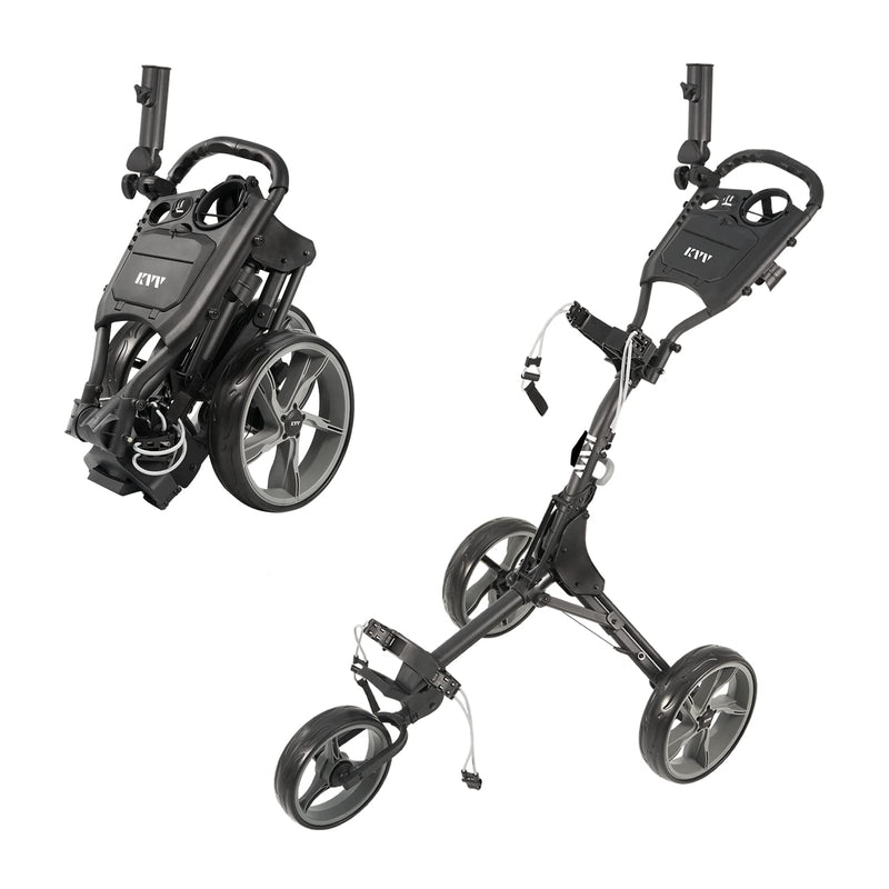 KVV Ultra-Light 3-Wheel Golf Push Cart