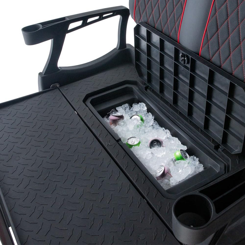 Kandi 4-Seat Black Electric Golf Cart 