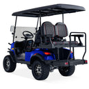 Kandi 4-Seat Blue Electric Golf Cart
