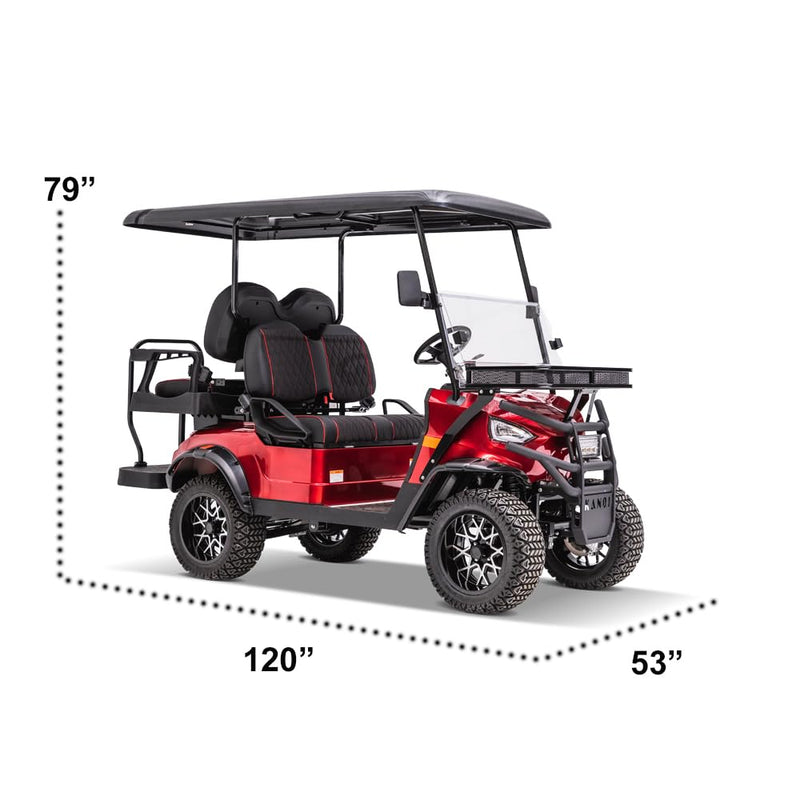Kandi 4-Seat Electric Golf Cart 