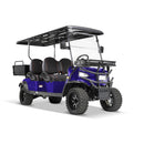 Kandi 4-Seat Electric Golf Cart Blue