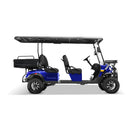 Kandi 4-Seat Electric Golf Cart Blue 