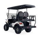 Kandi 4-Seat Electric Golf Cart in White