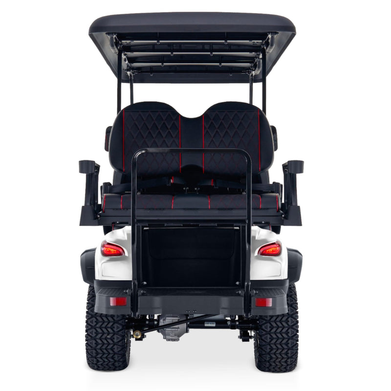 Kandi 4-Seat Electric Golf Cart in White