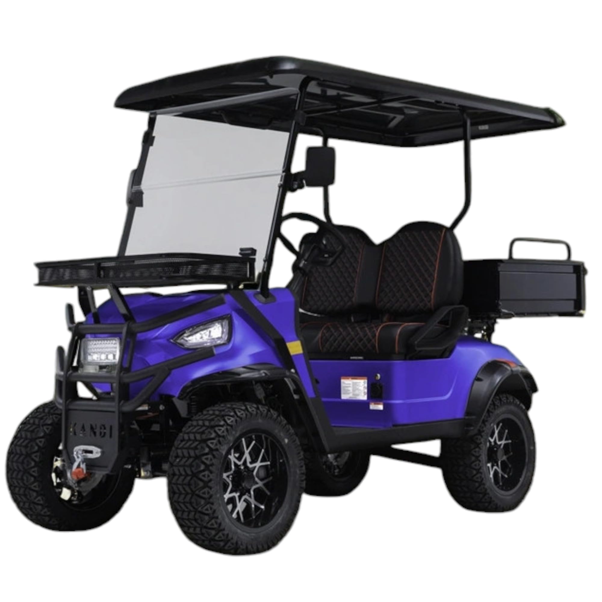 Kandi Electric Golf Cart with Dump Bed – 2-Seater, 40-Mile Range
