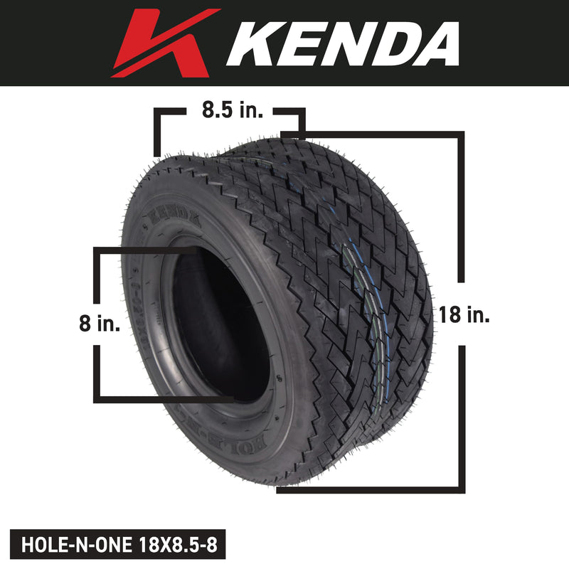 Kenda Hole-N-1 Golf Cart Turf Tires – 4-Pack