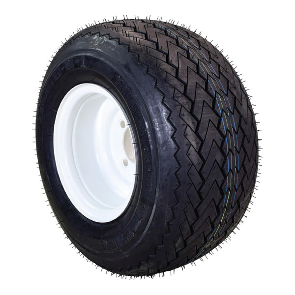 Kenda Hole-N-1 Tire with 8” White Steel Wheel Combo (18/8.50-8)