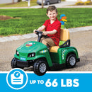 Kid Trax Toddler Golf Cart Ride‑On with Clubs & Accessories