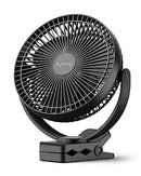Koonie Rechargeable Clip-On Golf Cart Fan