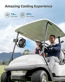 Koonie Rechargeable Clip-On Golf Cart Fan