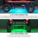 LEDGlow 4-Seater Underglow Light Kit for Golf Carts