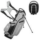 LOVACE Grey 14-Way Golf Stand Bag