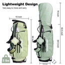 L&B Green Waterproof Golf Stand Bag