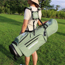 L&B Green Waterproof Golf Stand Bag