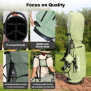L&B Green Waterproof Golf Stand Bag