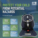 Lil’ Caddie 5-Point Child Positioner Harness for Golf Carts – Charcoal