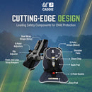 Lil’ Caddie 5-Point Child Positioner Harness for Golf Carts – Charcoal