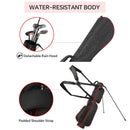 Longchao Lightweight Red Sunday Carry Golf Bag