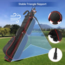 Longchao Lightweight Red Sunday Carry Golf Bag