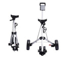 LpqOxnm 3-Wheel Lightweight Golf Push Cart