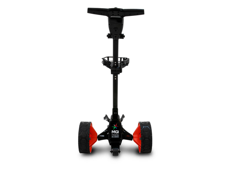 MGI Zip X3 Smart Electric Golf Cart with GPS Holder – Black