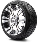 MODZ Vampire 14” - 205/30-14 - Wheels with Arisun Cruze Tires – Set of 4