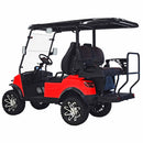 Massimo MVR2X 4-Seater Electric Cart – Red