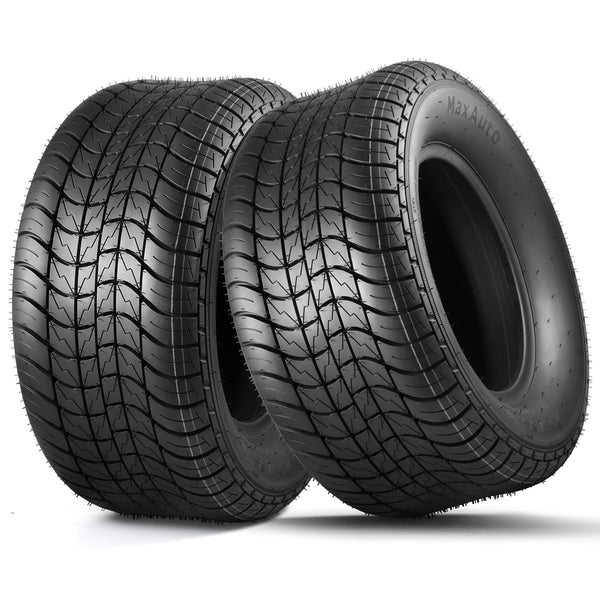 MaxAuto 205/65-10 Golf Cart & Trailer Tires (Set of 2)