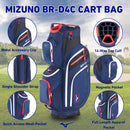 Mizuno BR-D4C Heathered Charcoal Cart Bag