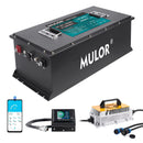 Mulor 48V 150Ah Lithium Golf Cart Battery with LCD & App