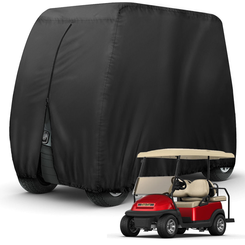 NEVERLAND 4-Seater Golf Cart Cover – Waterproof, Black
