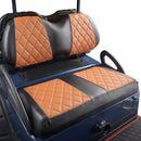 NOKINS Brown & Black Diamond Golf Cart Seat Covers – Club Car
