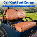 NOKINS Brown Seat Cover Kit for Club Car Precedent – 4-Piece Set
