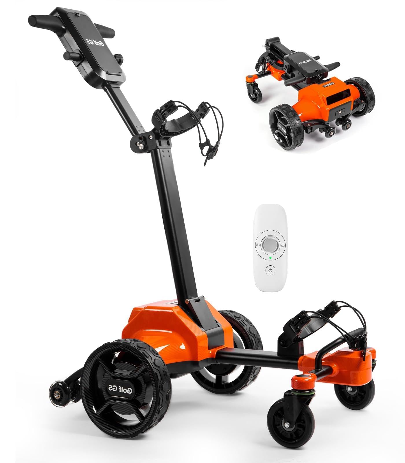 App Control Car T Ntoaujao G5 Electric Golf Cart with Auto-Follow & App Control