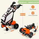 Ntoaujao G5 Electric Golf Cart with Auto-Follow & App Control