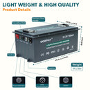 OGRPHY 48V Lithium Golf Cart Battery 105Ah