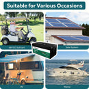 OGRPHY 48V Lithium Golf Cart Battery with Smart Charger