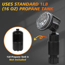 OLFANIX Golf Cart Propane Heater with Cup Holder Mount