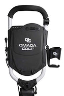 Omada Trilite Lightweight Golf Push Cart – White/Black