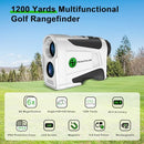 PEAKPULSE 1200 Yard Slope Golf Rangefinder