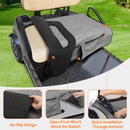PGmoon Grey Seat Blanket with Pockets for 2-Person Golf Carts