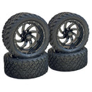 Phantom 14" Golf Cart Wheels & Tires – 4-Pack, All-Terrain