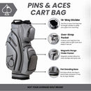 Pins & Aces Player Preferred Ash Cart Bag