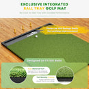 Ponsonbay Integrated Golf Hitting Mat 5x4ft