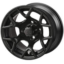 RM Cart - Ninja 12” Matte Black Wheels with Black Trail Tires x 4